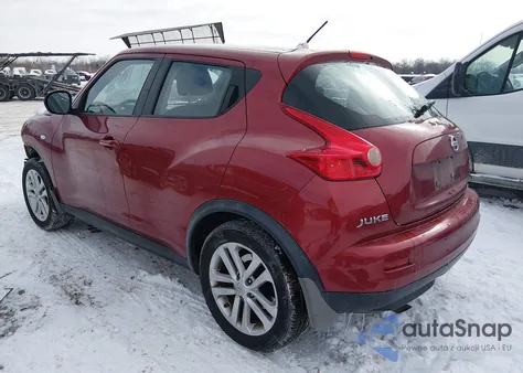 2013 Nissan Juke S from USA, damaged, VIN JN8AF5MV3DT219713